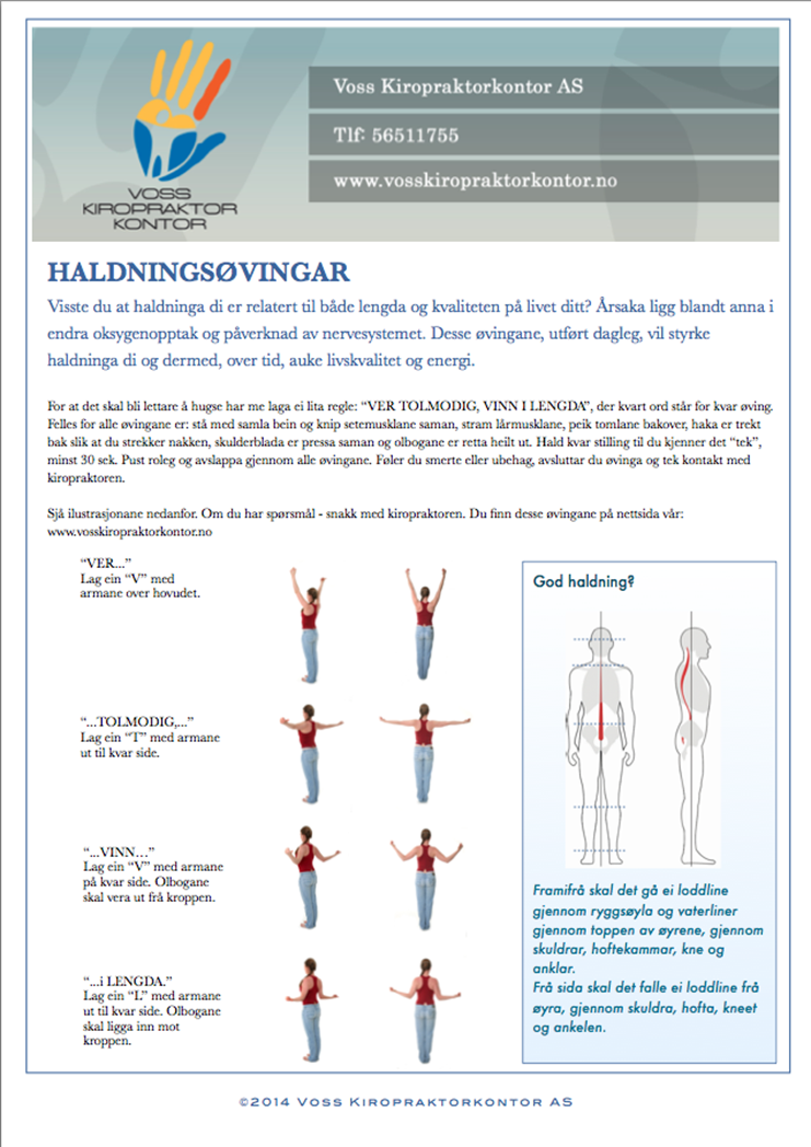 Haldningsovingar